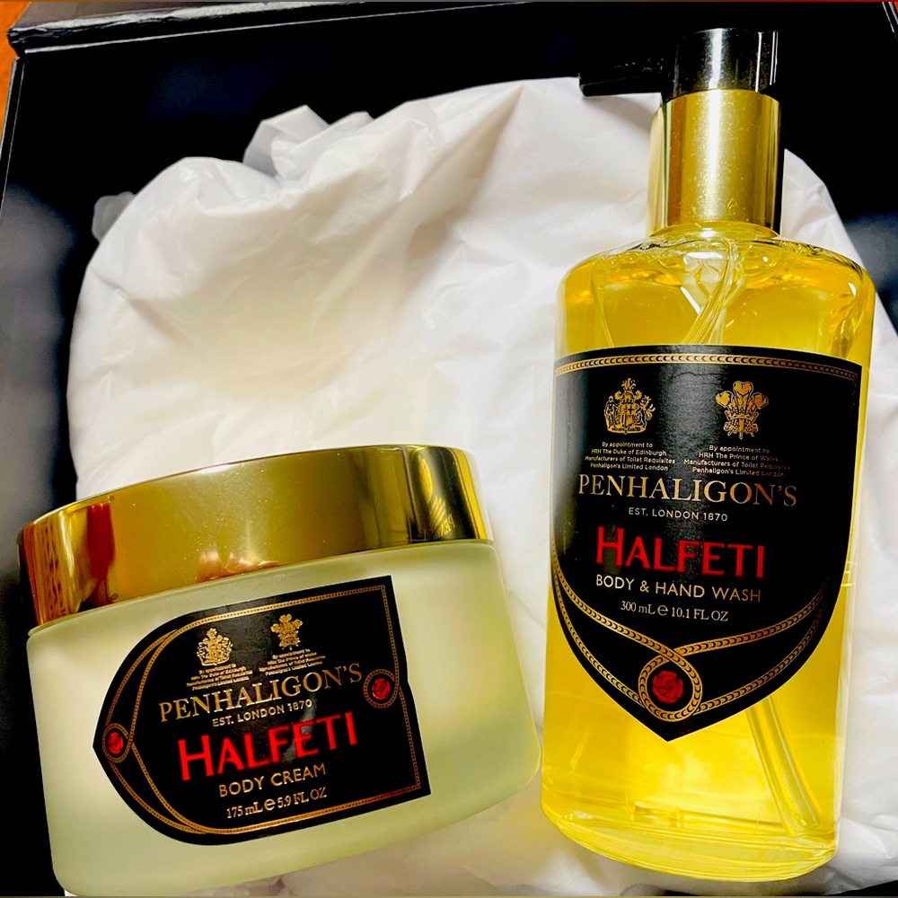 Halfeti Body Cream and Hand & Body Wash Set
